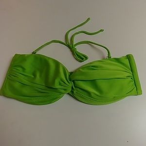 NWOT Lime Green Bikini Top